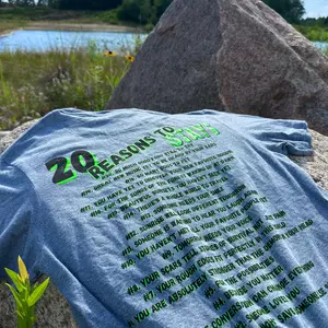 SFL 20 Reasons to Stay T-shirt back